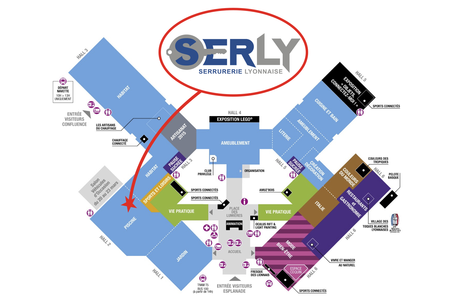 Plan Foire Serly